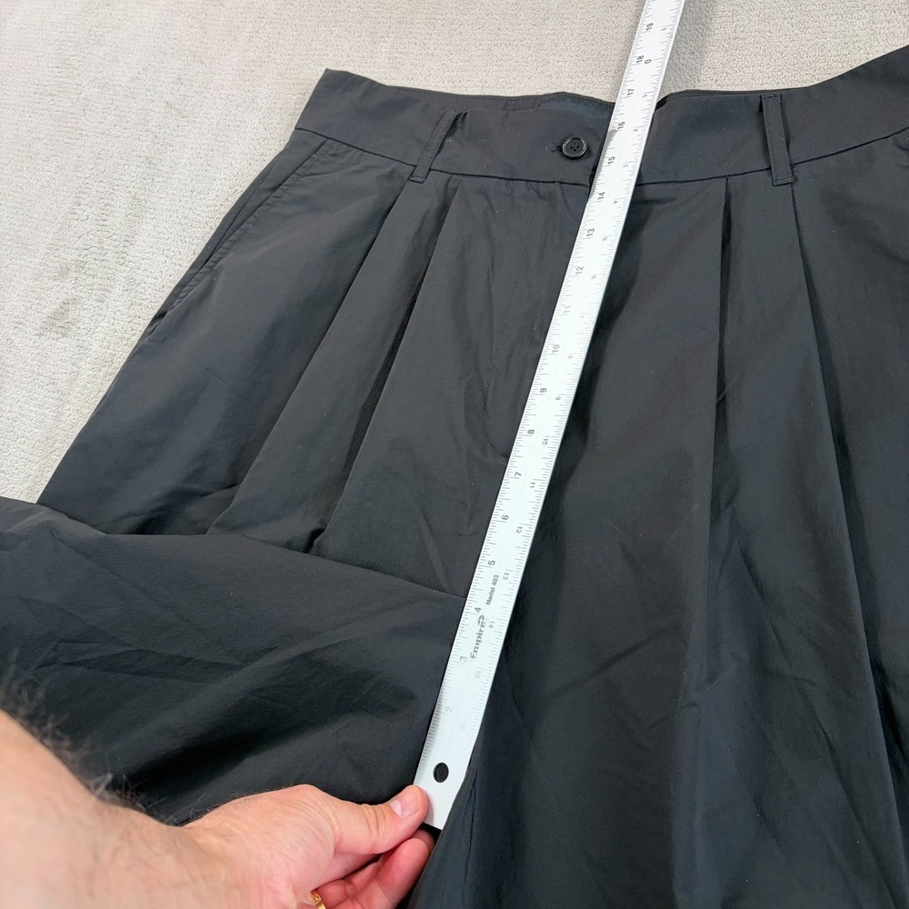 Reformation Laura Harrier Danielle Oversized Wide Leg Pleated Trouser Pants 4 - Picture 7 of 10